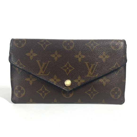 LOUIS VUITTON M62155 Monogram Portefeuille Jeanne Long Wallet Flap Long Wallet - Picture 1 of 16